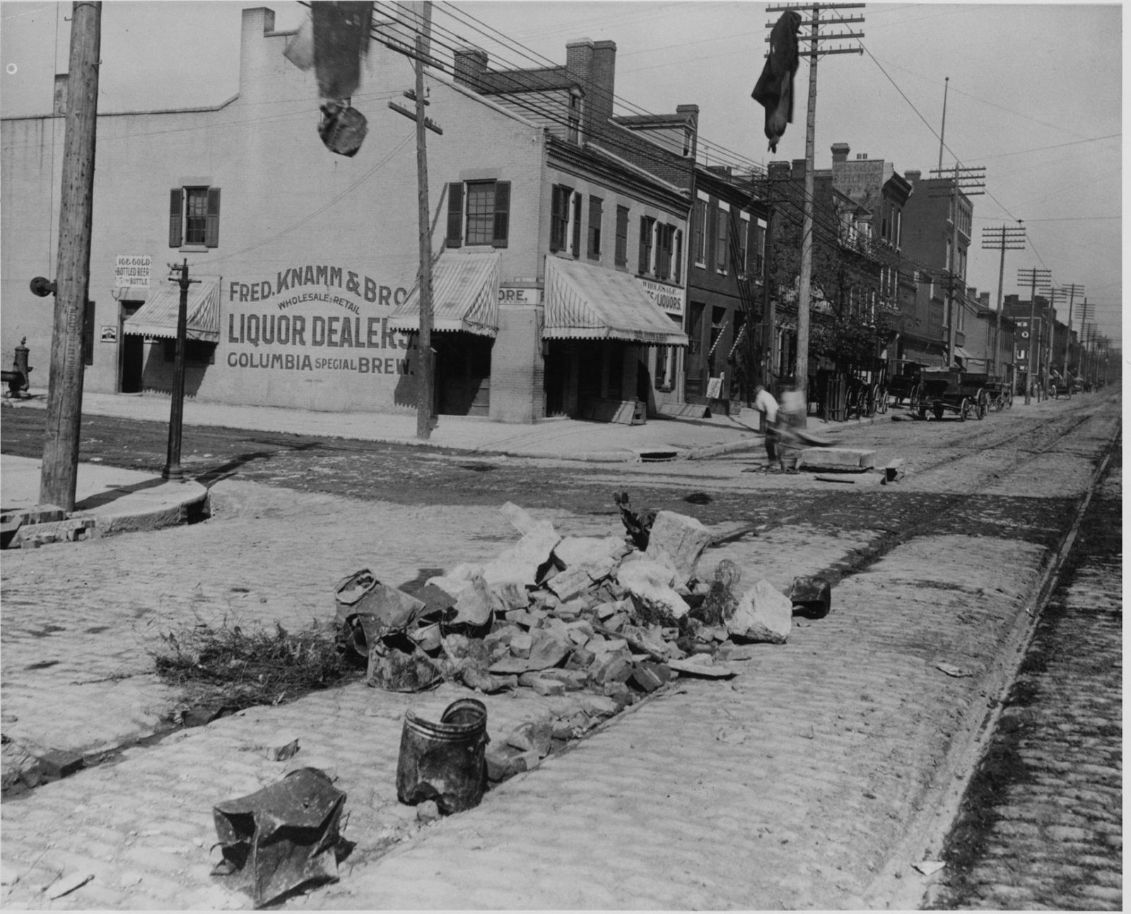 Vandalism during the 1900 strike